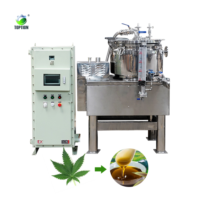 cbd extractor ethanol centrifuge ethanol extraction centrifuge hemp extract machine for cbd oil
