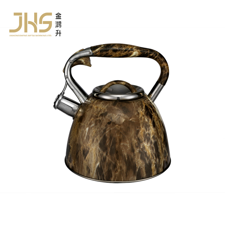 JHS OEM Capsule Bottom Stainless Steel 3L Kitchen Tea Pot Water Whistle Kettle