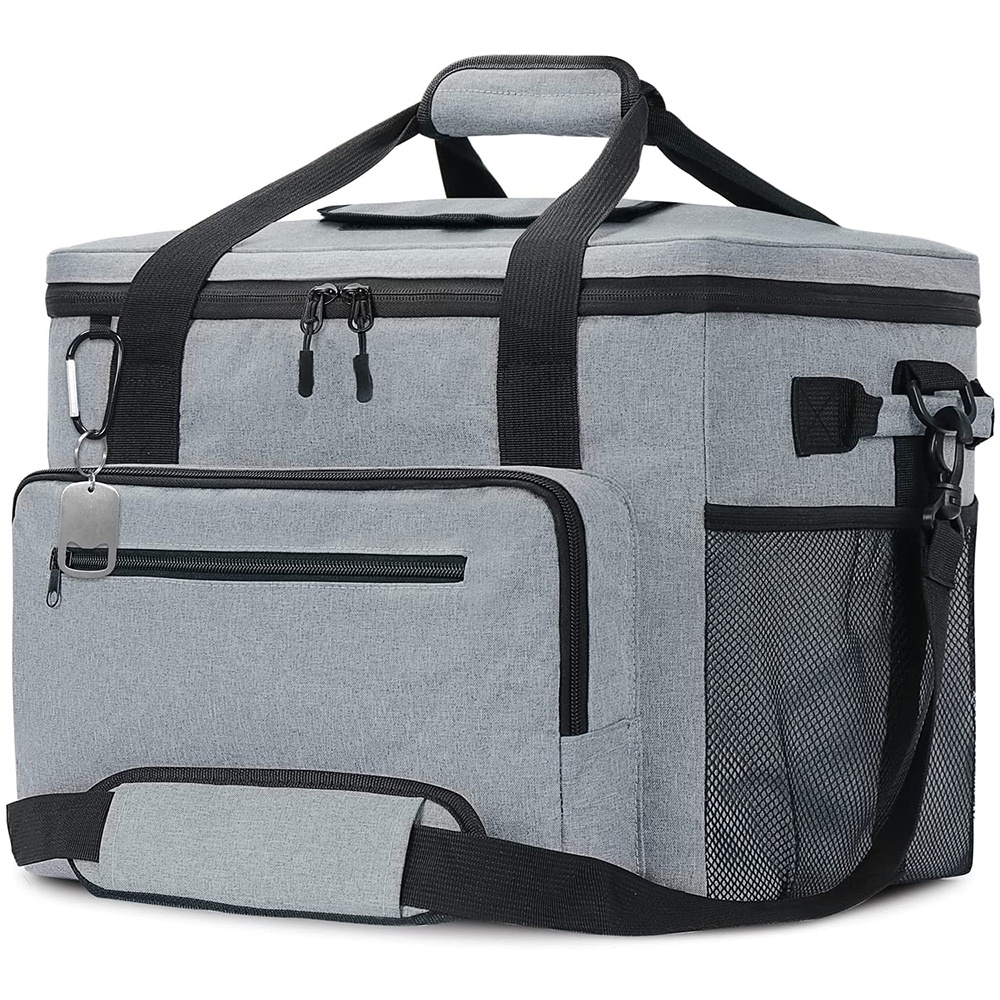 60 Can Large Soft Cooler bag with Reflective Strip for Outdoor Travel