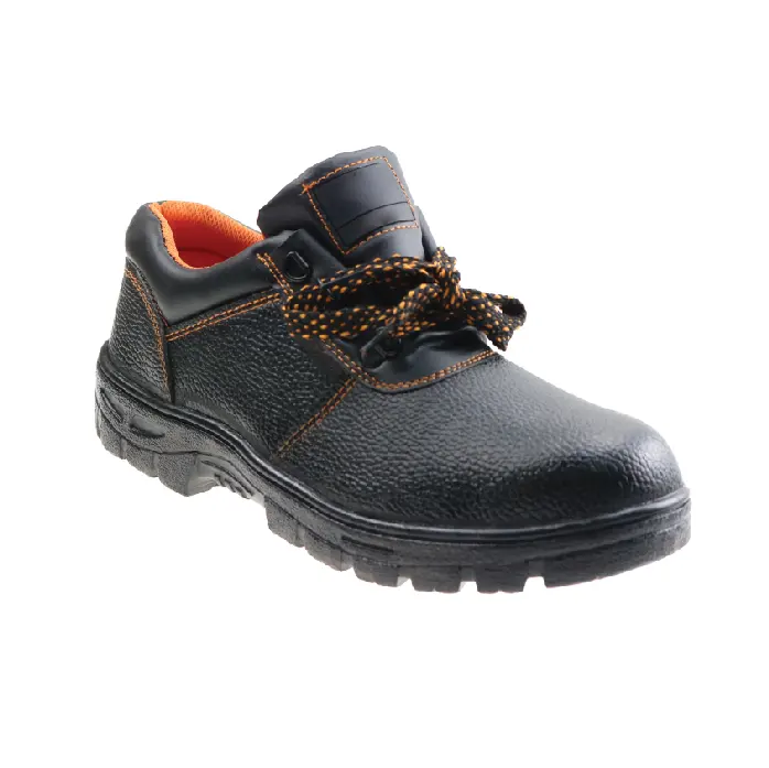 New Fashionable Genuine Leather Upper Safety Shoes with Steel Toe Cap