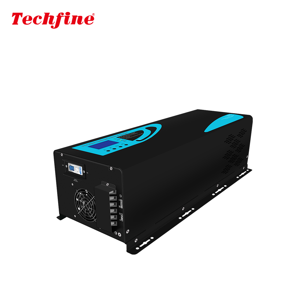 Солнечный инвертор Гибридный 7kw 7kva 110v 220v инвертор с полным надежную защиту для экономии энергии