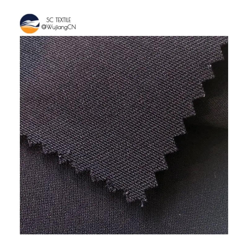 Good-price Customized 70D double-layer warp stretch fabric 400gsm cotton nylon fabric for outdoor