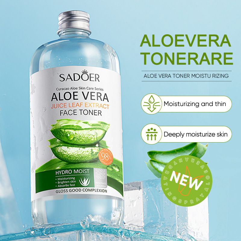 Aloe Vera Skin Care Kit, Hydrating and Moisturizing Serum, Skin Rejuvenation, Nourishing and Moisturizing Facial