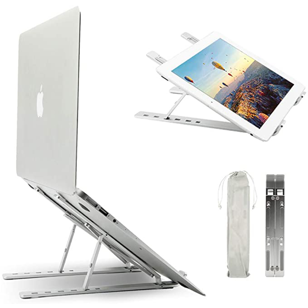 Портативный складной ноутбук подставка для ноутбука MacBook Air Pro 10-15,6 ноутбук Алюминиевая Подставка эргономичный