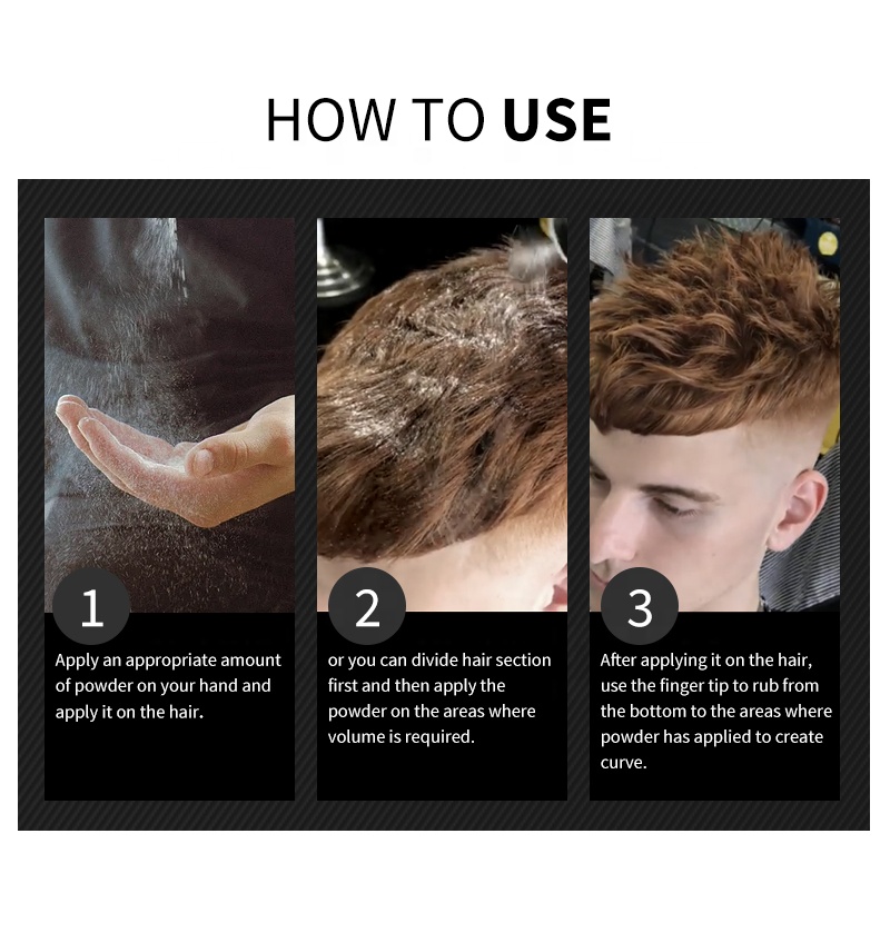 Customize Whole Products Line Private Label Men Styling Hair Products Set