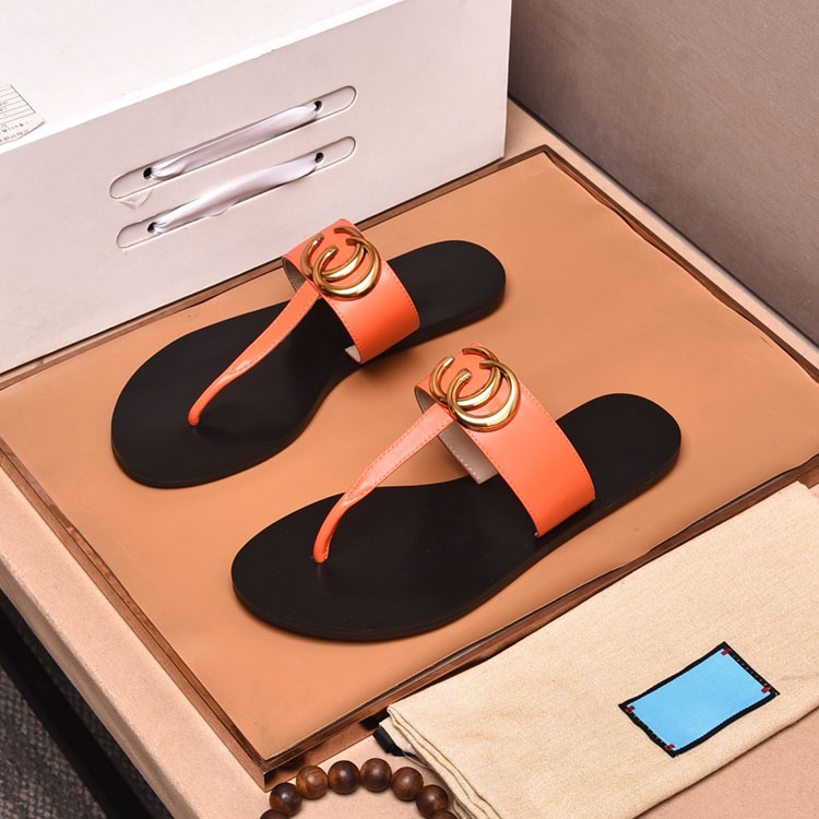 Women Summer Beach Comfortable Sandals 2021 New Women All-match Flat Sandals Luxury High Quality Women Slipper Sandals