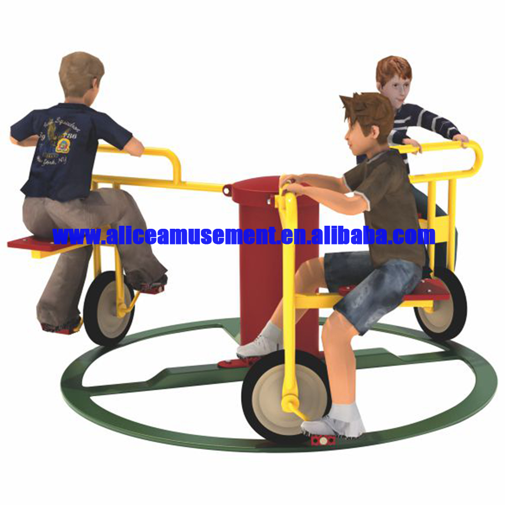 Children's large outdoor sports amusement facilities playground carouselmerry go round carousel