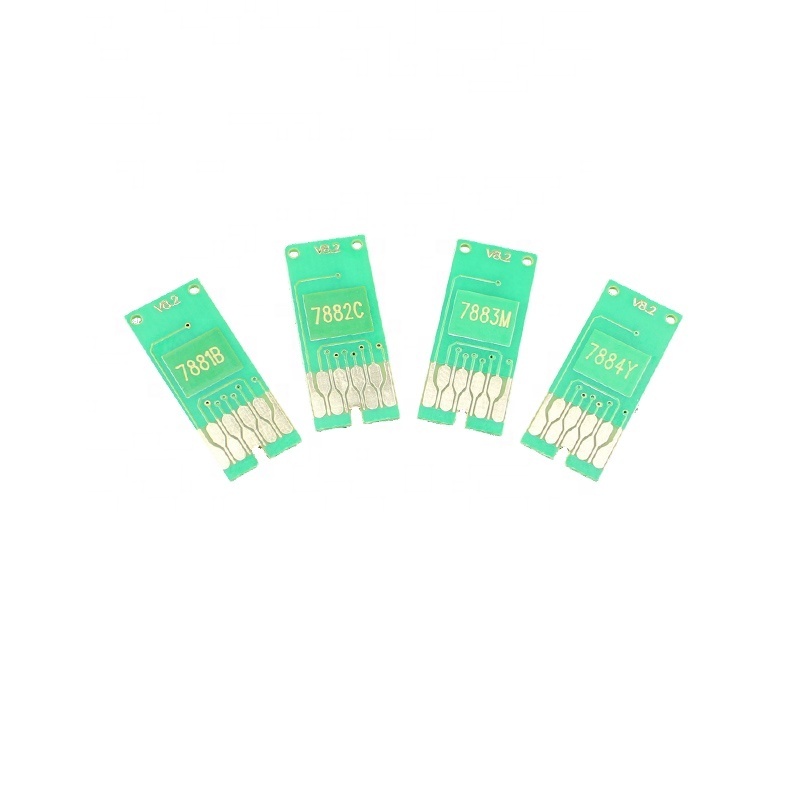 T788XXL one time chips for EPSON WorkForce Pro WF-5190 WF-5110 WF-5620 WF-5690 Refillable cartridge T7881 788