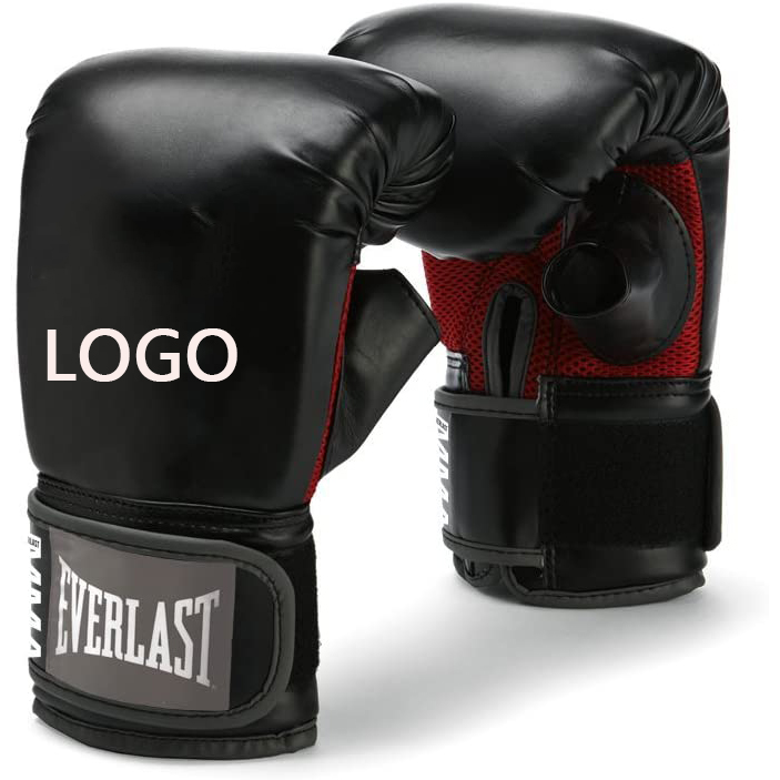 2021 Custom LOGO PU Leather Mixed Martial Arts Leather Heavy Bag 16 oz Gloves Training boxing gloves