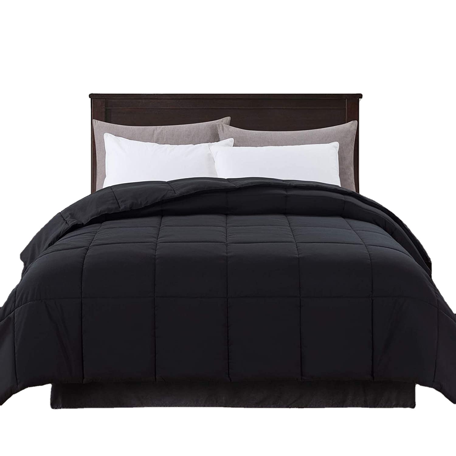 Professional Manufacturer Supplys All Season Black Lightweight Duvet Insert Down Alternative Quilted Comforter