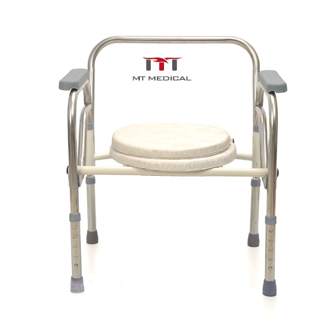 MT MEDICAL Good Quality Hospital Adult Patient Bucket Toilet Seat Potty chair