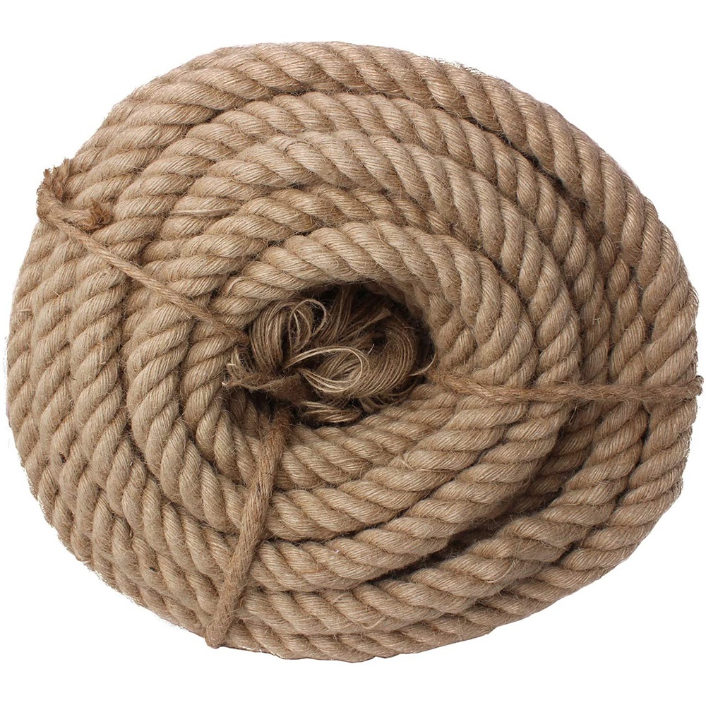 Custom 1mm-20mm Braided Hemp Packaging Decorative Cord Bulk Jute Rope