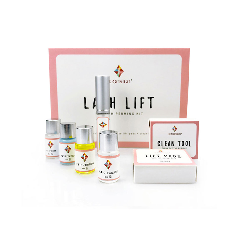 Reasonable Price Professional Eyelash Perm Kit Lash Curling Economical Eyelash Lift Kit with Your Own Logo