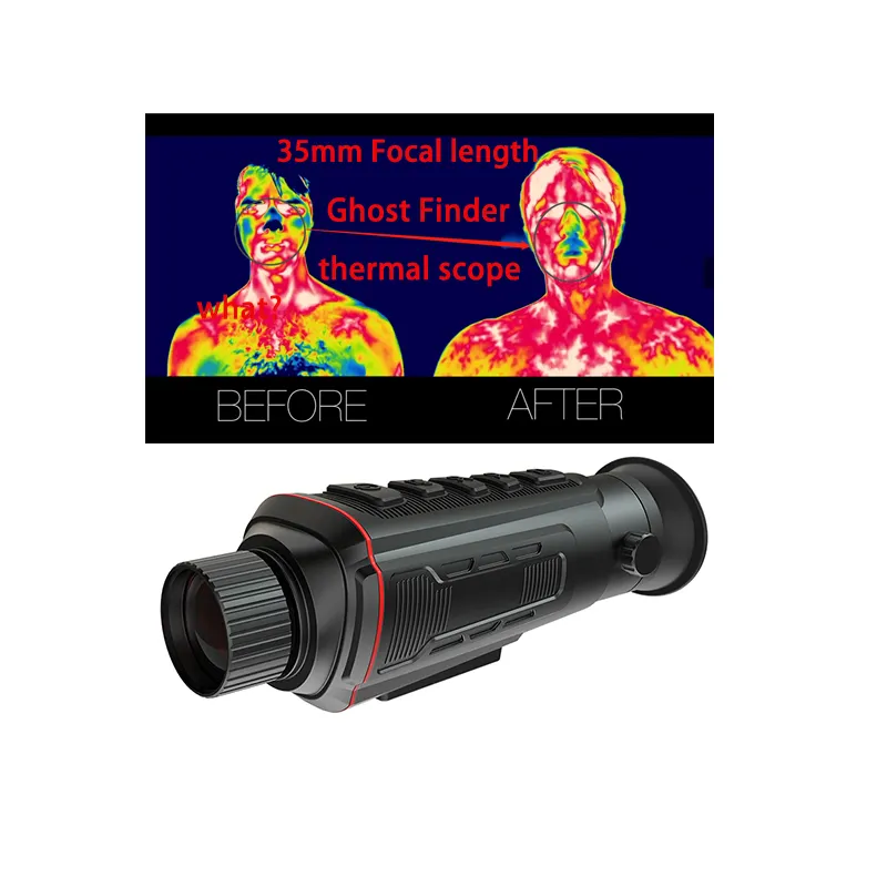 HTI HT-A4 New Outdoor Telescope 35mm Lens  Monocular Infrared Thermal Imaging Telescope Hunting Night Vision HTI HT-A3 8m-14m