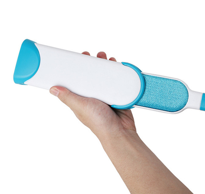 Low price brush pet hair remover plastic roller 2-way pet hair remover roller pet dog hair remover