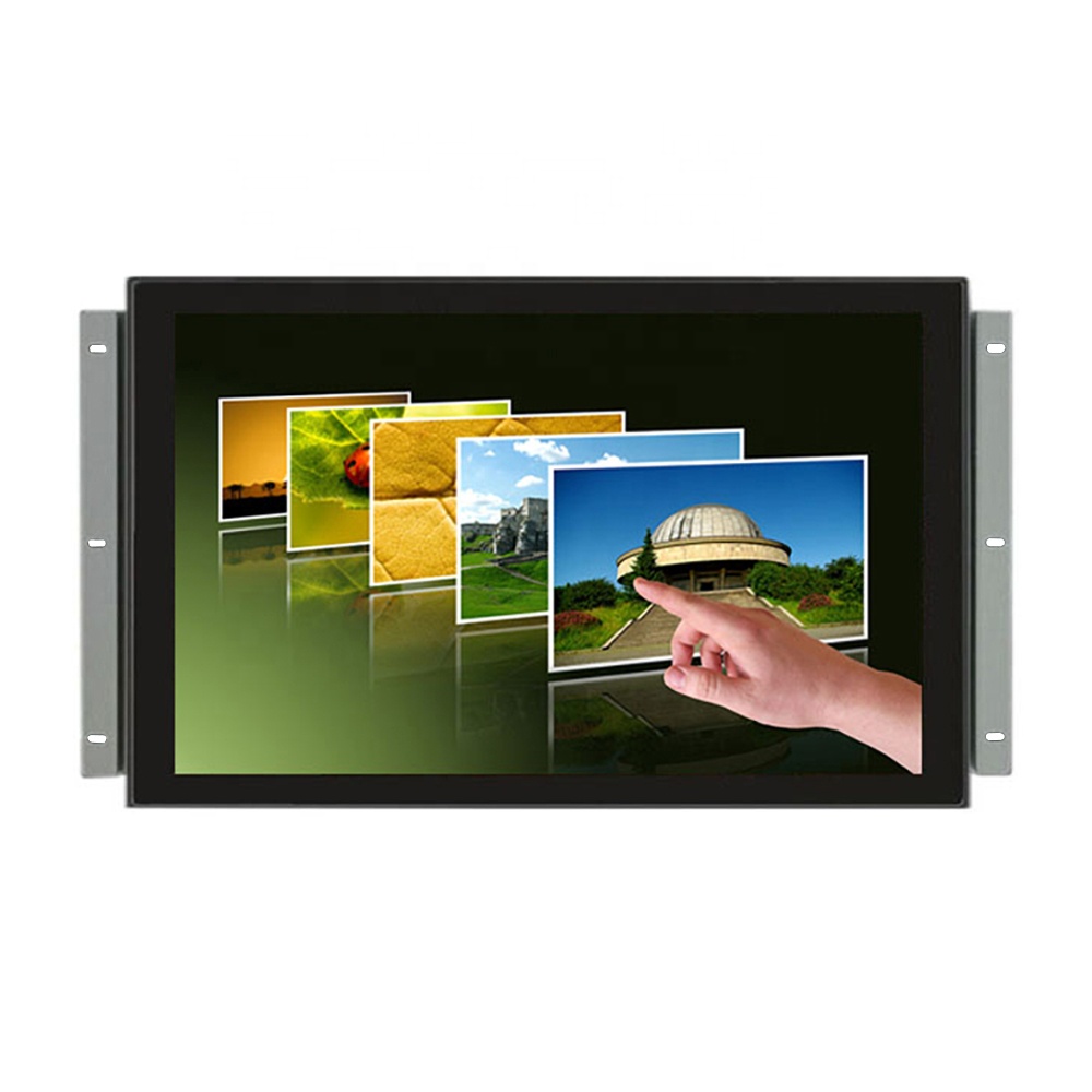 touch screen monitors industrial touch monitor flat touchscreen monitor 15 15.6 17 18.5 19 21.5 23.8 23.6 27 32 43 inch