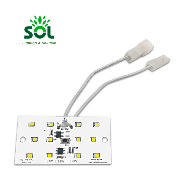Заказной морозильник части SMD 2835 AC 5W холодильник светодиодный модуль света