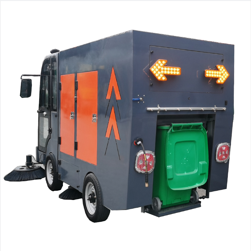 Large Electric Road Sweeper Road Cleaning Machine Street street-sweeping car