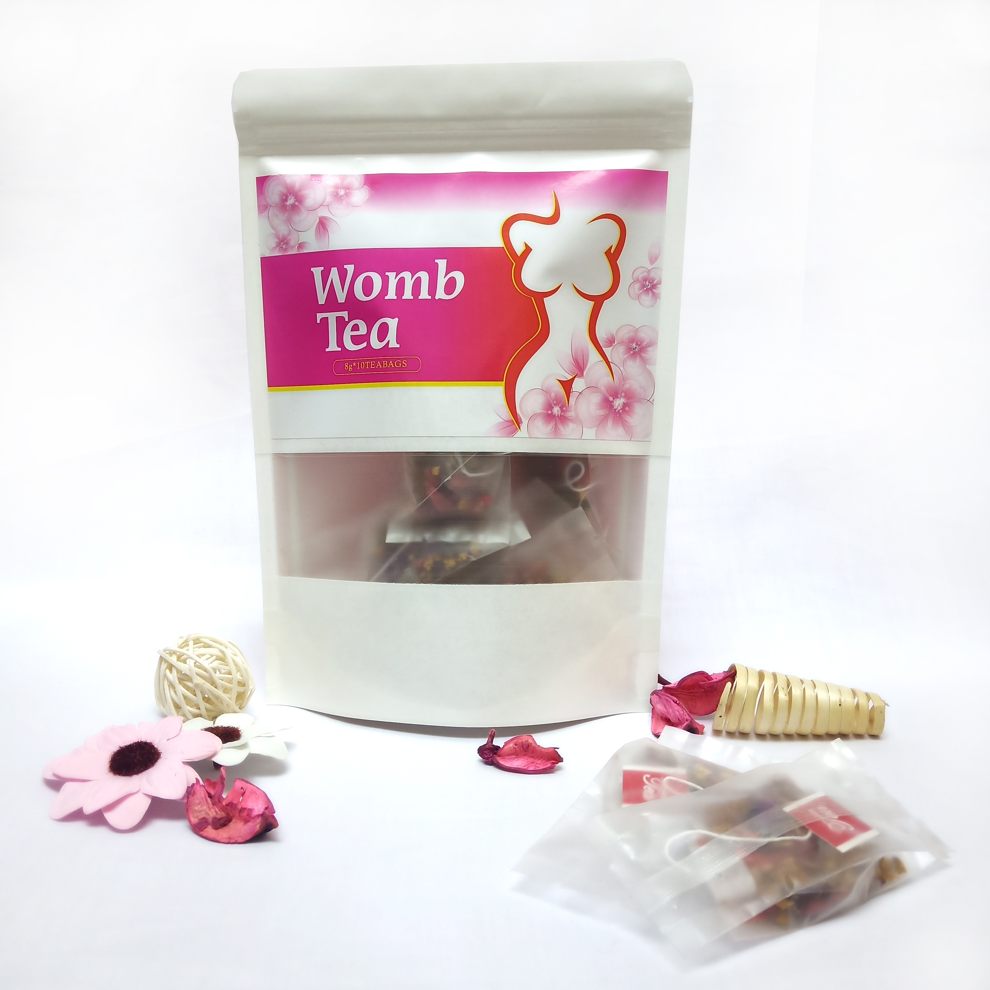 Factory supply womb tea 100% natural detox yoni tea womb tea capsules