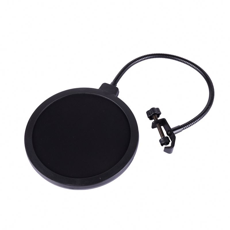 Free Shipping Microphone Pop Filter shield Large Double-Layer U-Type Microphone Recording With Anti-Spray Network
