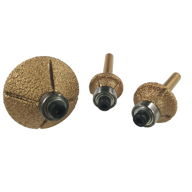 Carving Tool Vacuum brazed diamond graver/ grinding pin/cnc engraving machine/ Engraving bit