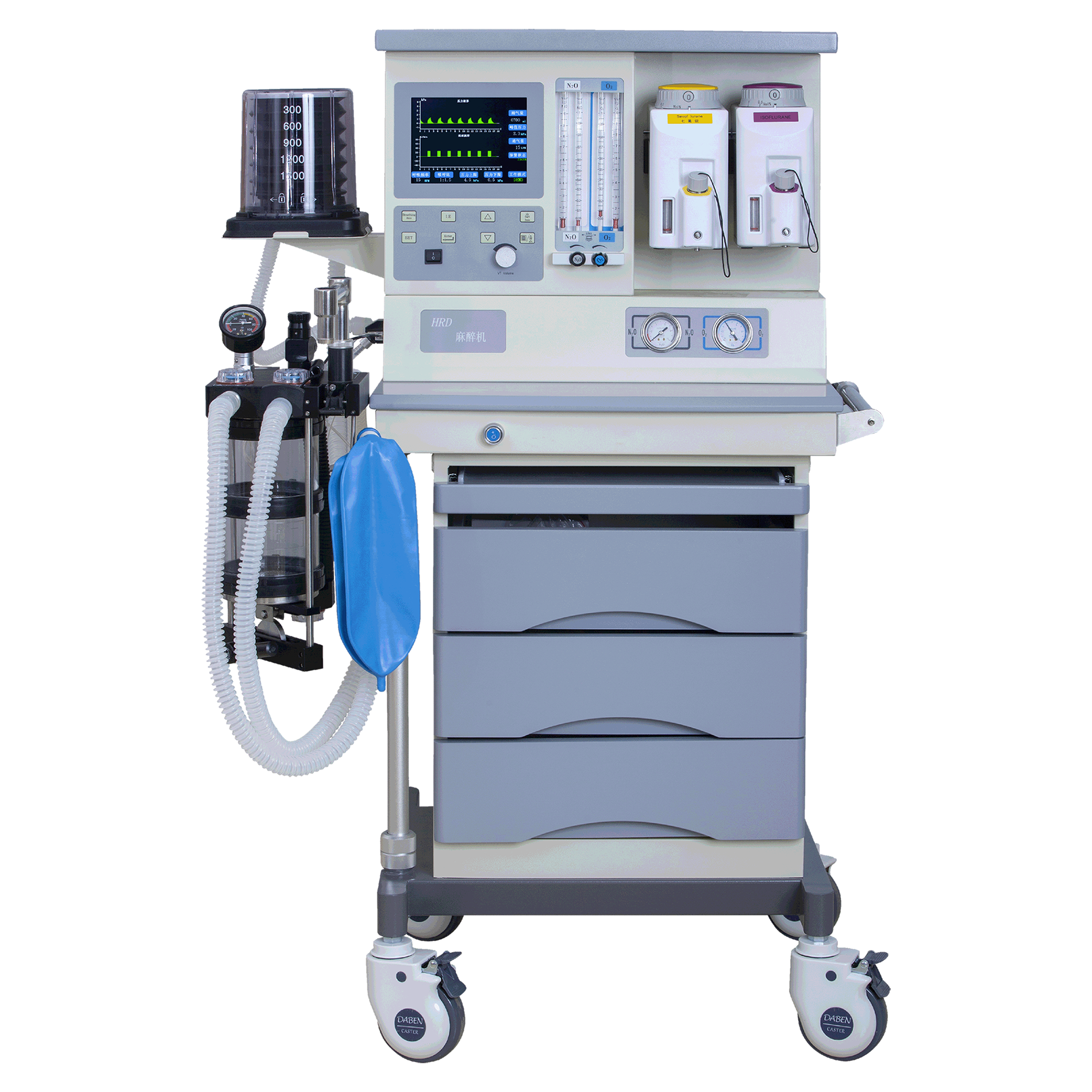Hospital ICU Medical Surgical Emergency Equipment Portable Anesthesia Machine Equipment & Accessories