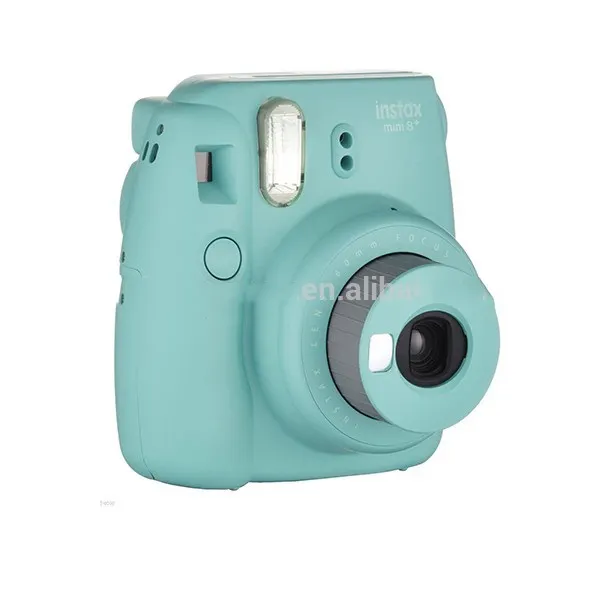 Fujifilm Instax Mini Film Camera Mini8 + with Selfie mirror Mint Color