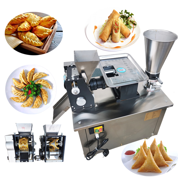 mini manually automatic empanada cooking dumpling forming making tortellini machine