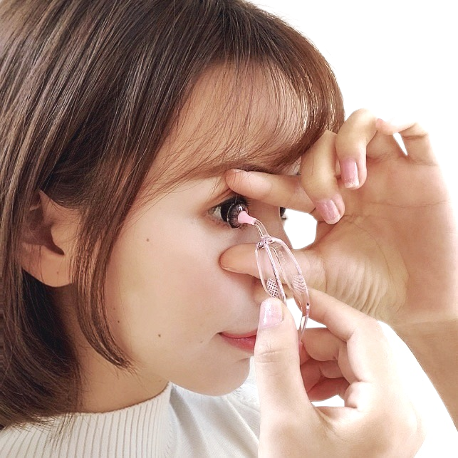 Silica gel clip ANTO Contact lens case holder Lenses box contact lens box lens case Portable accessory wear storage tools