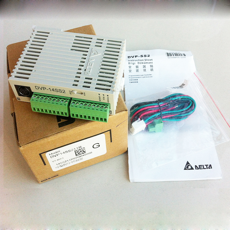Релейный выход Delta PLC DVP14SS211R, DVP14SS211T, транзистор на выходе, 8 точек, вход, 6 точек, выходной хост-модуль, программируемый