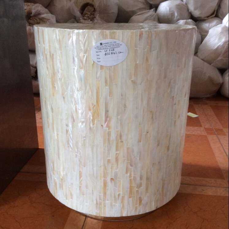 Высокое качество, лучшие продажи Прохладный Круглый Mother of Pearl Стул Из Вьетнама