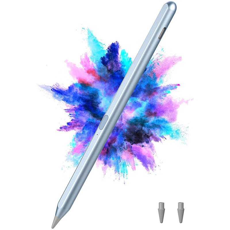 Стилус для iPad TiMOVO, высокоточный стилус с наклоном пальмы, небесно-голубой