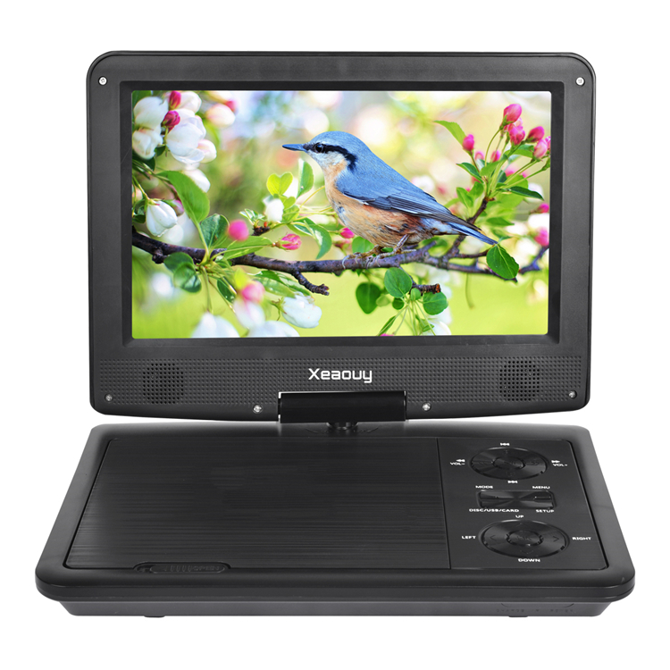 Оптовая продажа, портативный DVD-плеер для дома, 9 "TFT LCD DVD-плеер, аналоговый ТВ-монитор