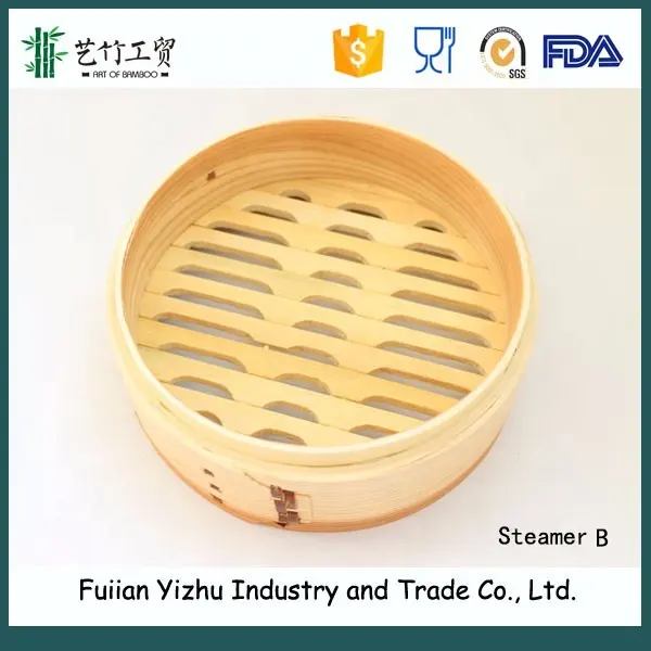 Bamboo Steamer 2020 Hot Sell 100 Handmade Bamboo Basket Weaving Steamer Dim Sum Use Bamboo Food Steamers