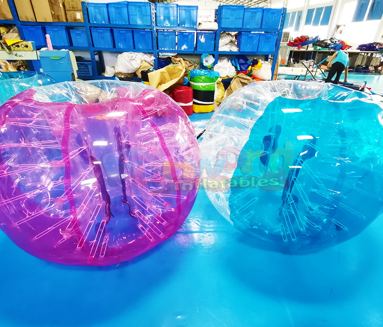 Outdoor adult interactive bola inflable del parachoques transparent bubble balls inflatable bumper ball