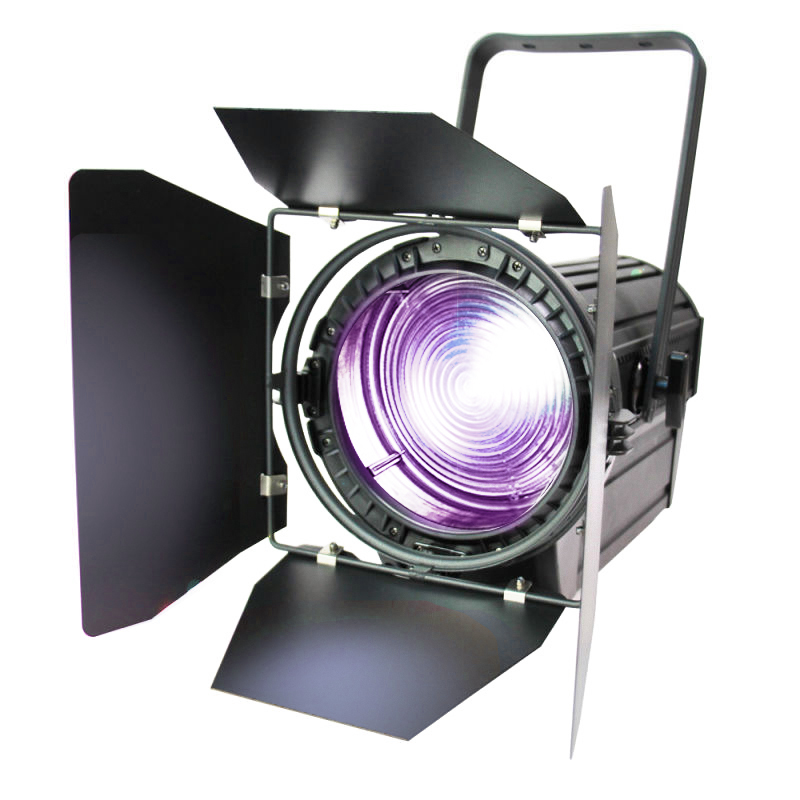 LED 200 Вт RGBW 4 в 1 прожектор френель для видеосъемки и фотосъемки
