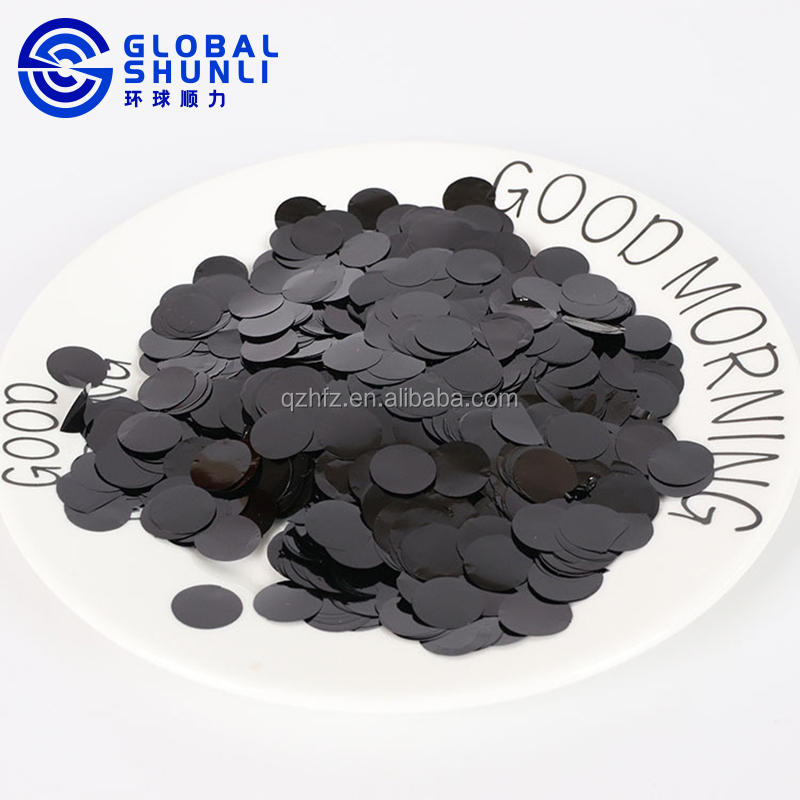 Global Shunli Biodegradable Custom Shredded Confetti Rice Paper Round Shaped Bachelorette Tissue Confetti