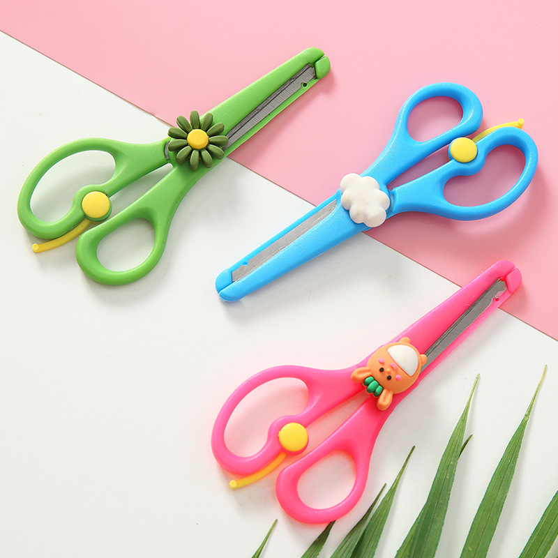 Craft Scissors Children's Scissors Set Safety Scissors with Fuse