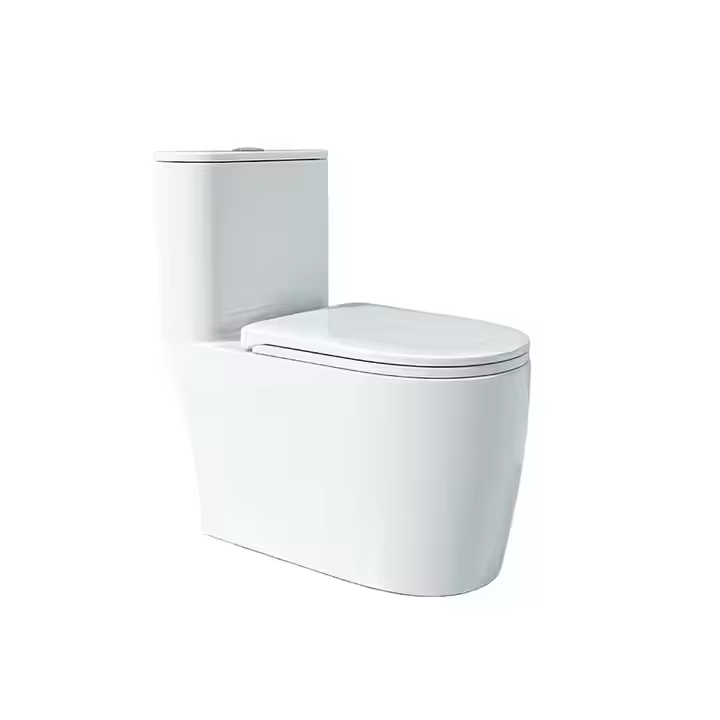 Best Selling Modern Chinese Integrated Toilet High-Pressure Flushing Floor-to-Floor Western Ceramic Accessory for Bathrooms