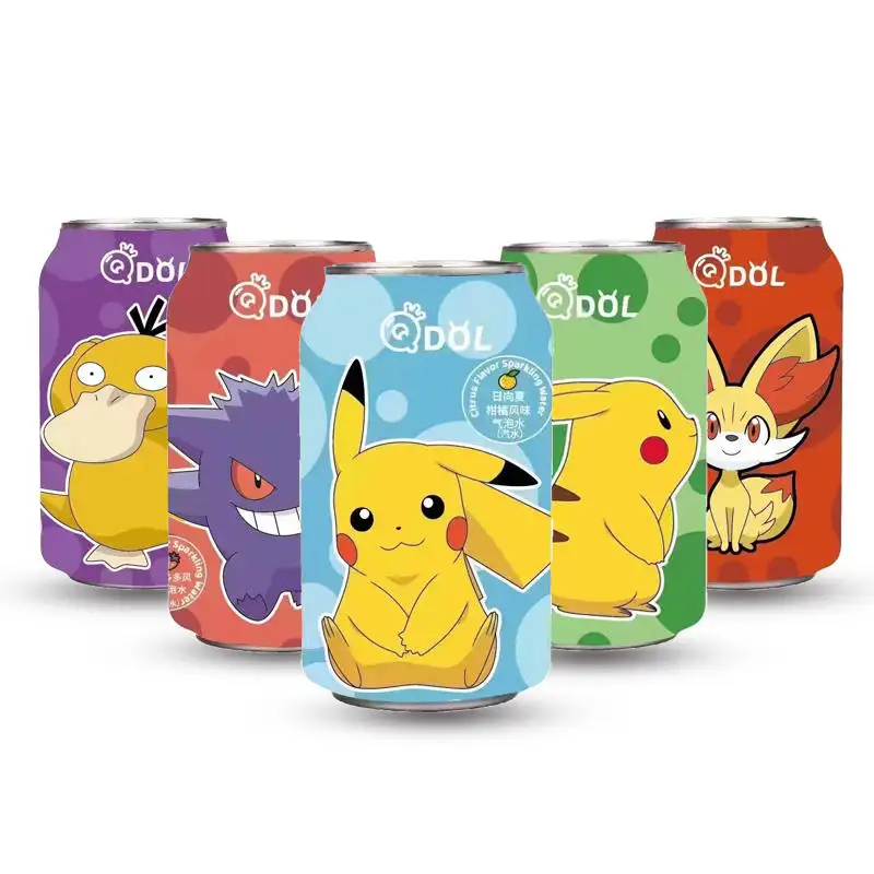 Wholesale Exotic QDOL Soft Drinks 330ml Variety Of Flavor Soft Drinks Beverages Carbonated Drinks