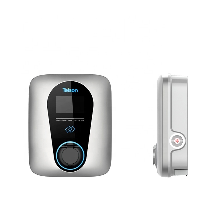 Teison type 2 IEC62196 APP WIFI настенная умная зарядная станция для электромобилей