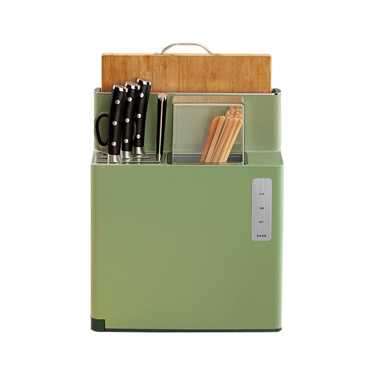 Kitchen wisdom knife rack cutting board disinfection box cutting board disinfection drying rack block UV sterilizer knife box