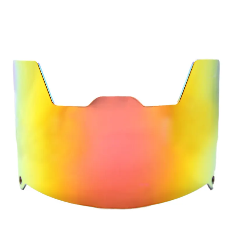 Popular Anti-fog Crown Style Helmet Clear Clips Youth American Football Visors Custom Eye-shield GY FV-020 Football Visors