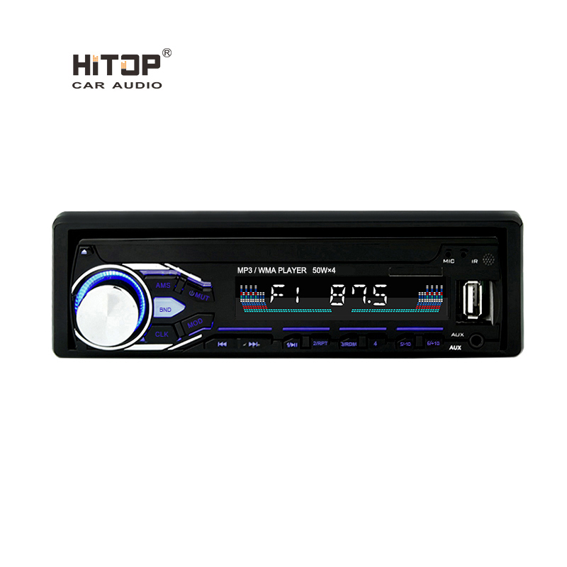 HT-5253 50Wx4 FM Радио стерео аудио Музыка USB/SD цифровой универсальный Bluetooth Автомобильный MP3-плеер с входом AUX
