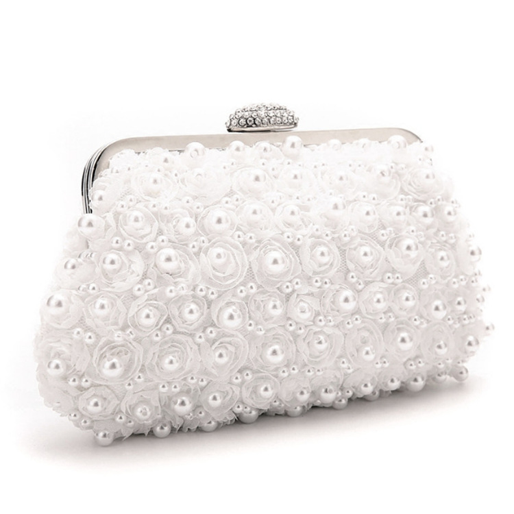 2021 Elegant Bling Luxury Charming Diamond Women Handbags Ladies Single Shoulder Slatch Span Small Clutch Evening Bags
