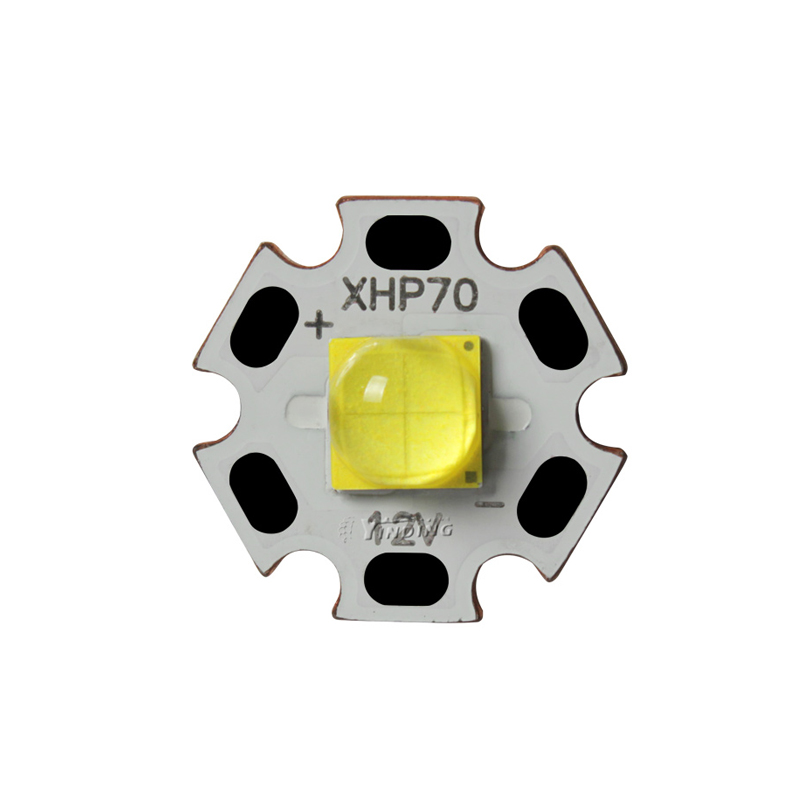 CREE XHP70.2 30W 6V 6500K 6V 12V 4500LM двойное напряжение светодиодный чип для фонарика