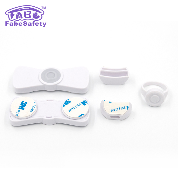 Cabinet Locks - Child Safety magnetic Locks 2locks 1key  - Baby Proofing Cabinet Kitchen System