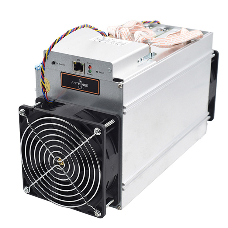 New original and good working cheap used Asic Blockchain LTC Miner 880W 504m 504mh 504mh/s bitmain antminer l3+