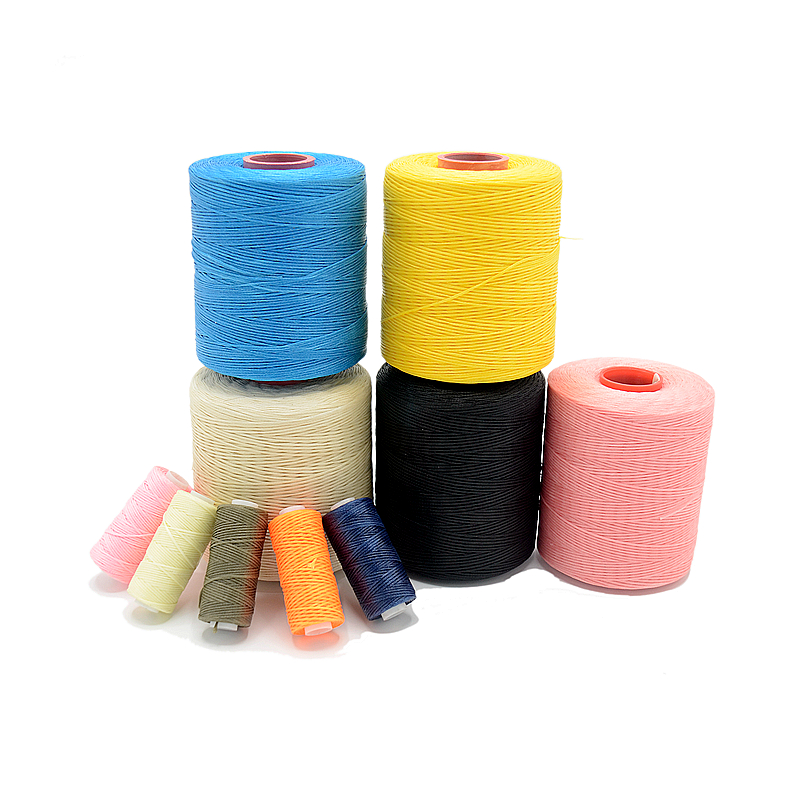 1mm High Tenacity Polyester Waxed Thread Leather sewing Waxed Thread for Hand Sewing