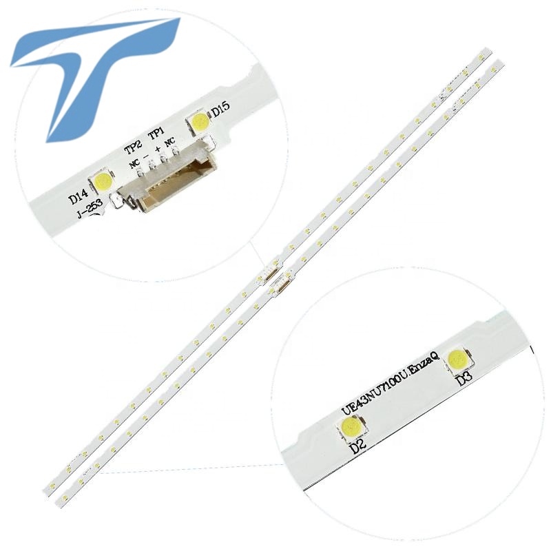 Светодиодная подсветка полоски для Samsung 43NU7100 UE43NU7100 UN43NU7100 AOT_43_NU7100F UE43NU7120U BN96-45954A